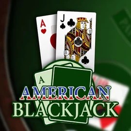 American Blackjack logo – Table Games by Habanero at Lucky Pays Casino