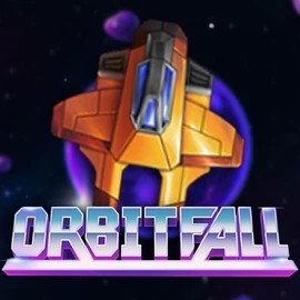 Logo of Orbitfall from ELK Studios at Lucky Pays Casino