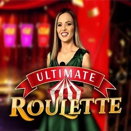 Official Live Casino logo: Ultimate Roulette by Ezugi at Lucky Pays Casino